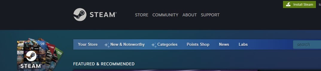 official steam site