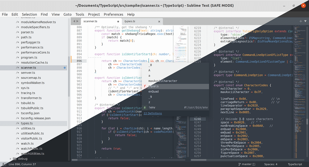 sublime text drawbacks