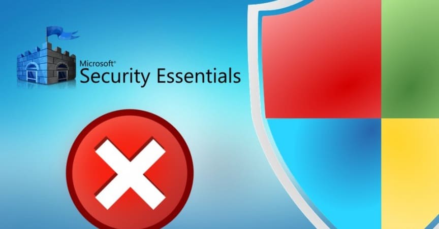 uninstall Microsoft security essentials