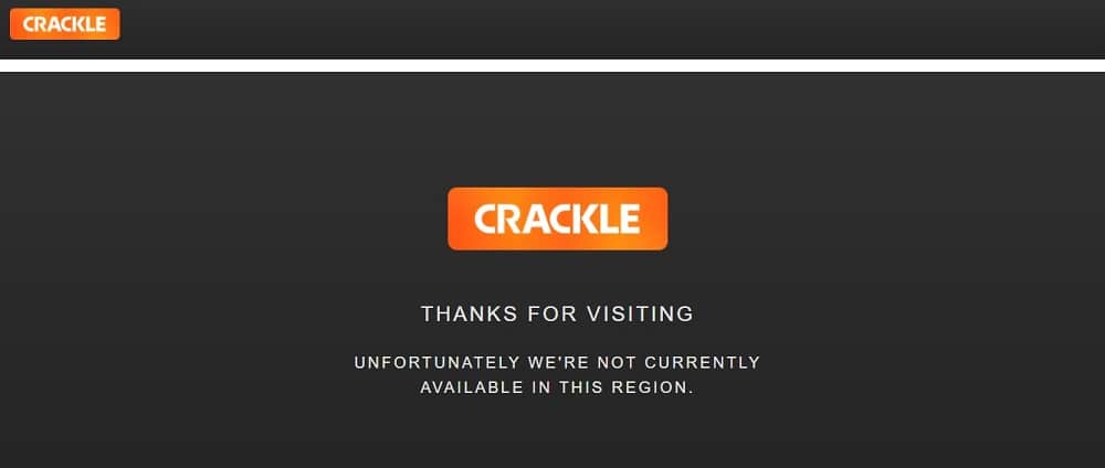 Crackle Homepage