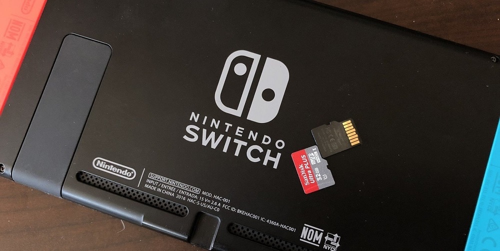 Nintendo Switch tf card
