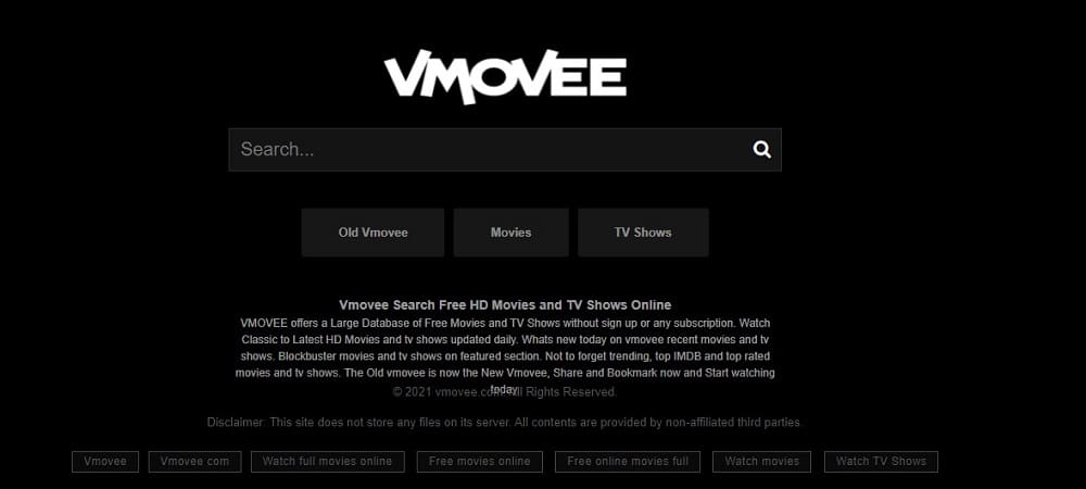 VMOVEE Homepage