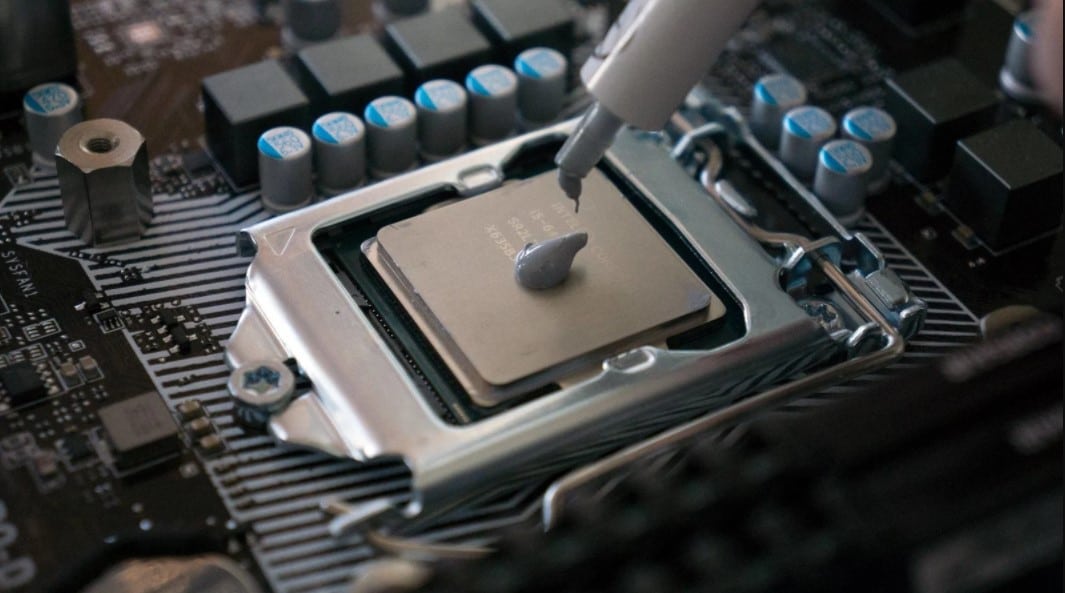 amount of thermal paste apply to the CPU