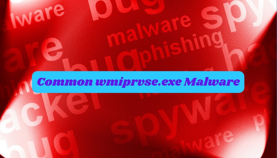 Common wmiprvse.exe Malware