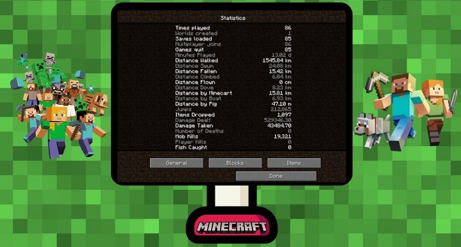 How Many Hours Do I Have on Minecraft