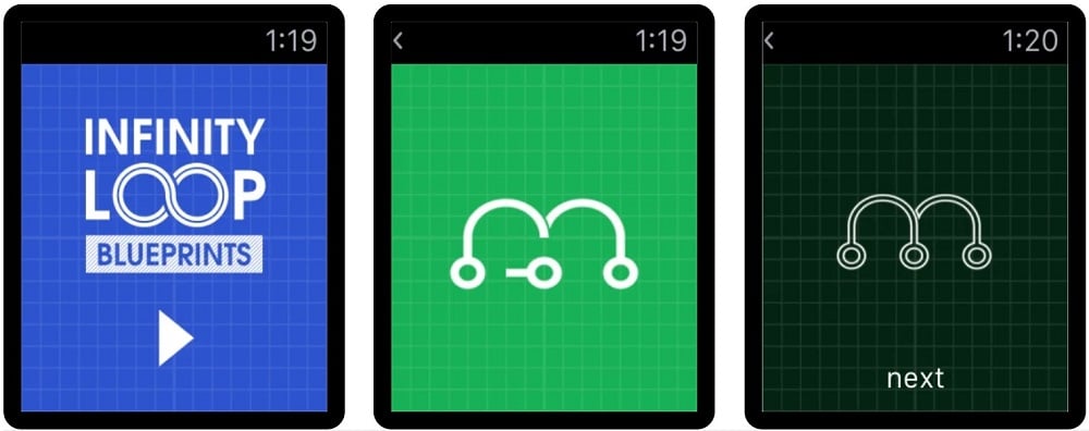 Infinity Loop apple watch game