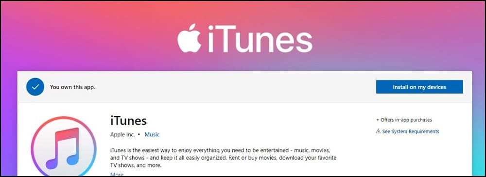 Install Personal Device in Itunes