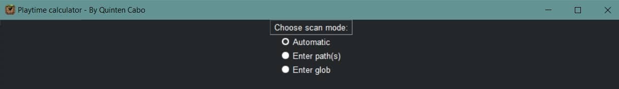 Minecraft Logs Analyzer scan modes