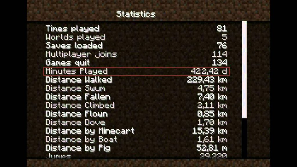 How Many Hours Do I Have On Minecraft QUICK VIEW 
