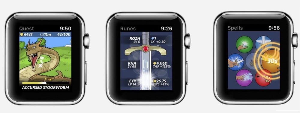 Runeblade apple watch game