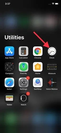 Sleep timer button on apple phone