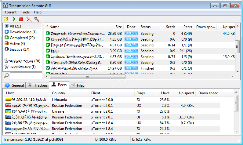 Transmission Torrent