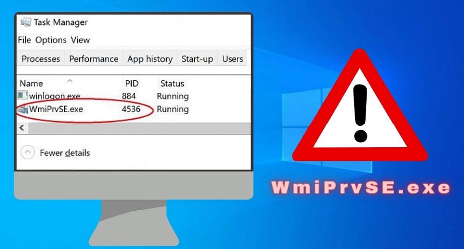 WmiPrvSE.exe windows process