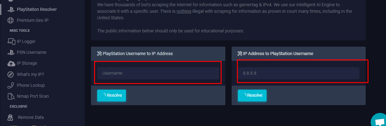 BEST 6 PSN IP Grabber Similar to PSN in 20023