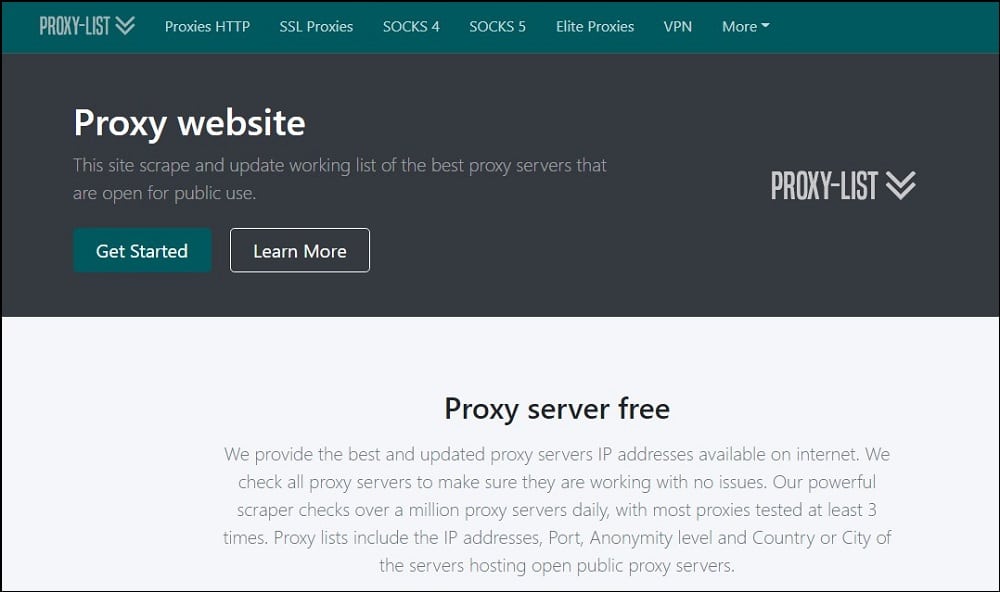 15 Free Proxy Lists (100 Working Proxy Server List) Free PC Tech