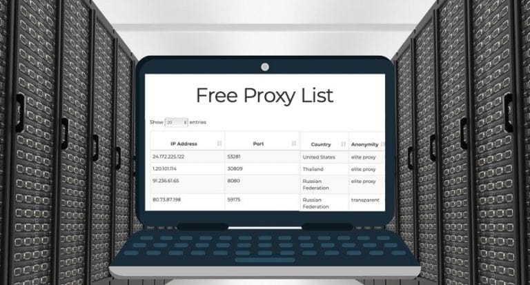 free us proxy server list