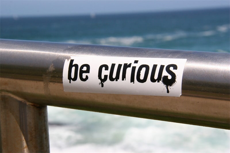 Be curious