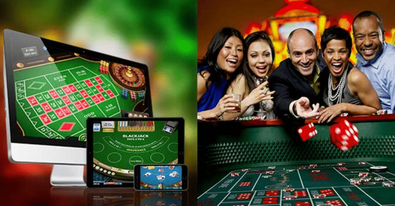 Differentiates Online and Land-based Casinos