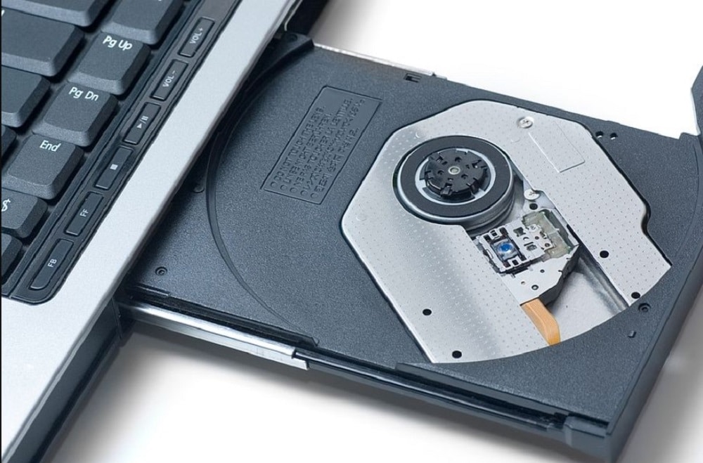 Eject a disc drive using Windows