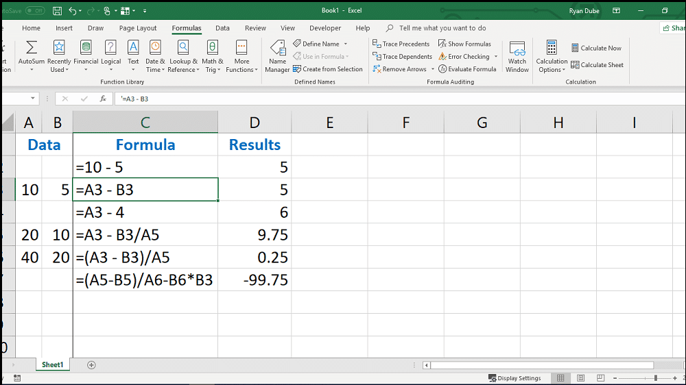 Excel Symbol