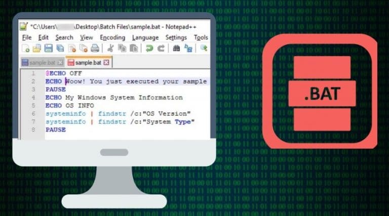 how-to-create-bat-file-write-and-run-bat-file-free-pc-tech
