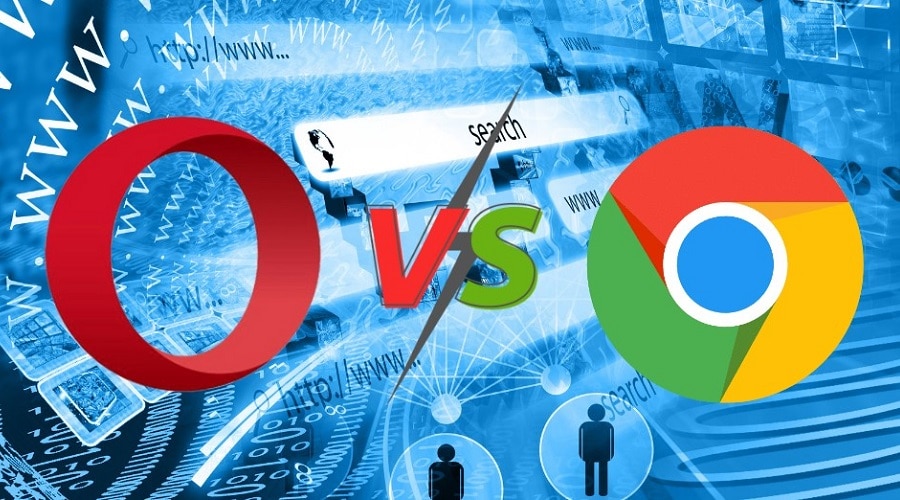 Opera vs Chrome Chrome