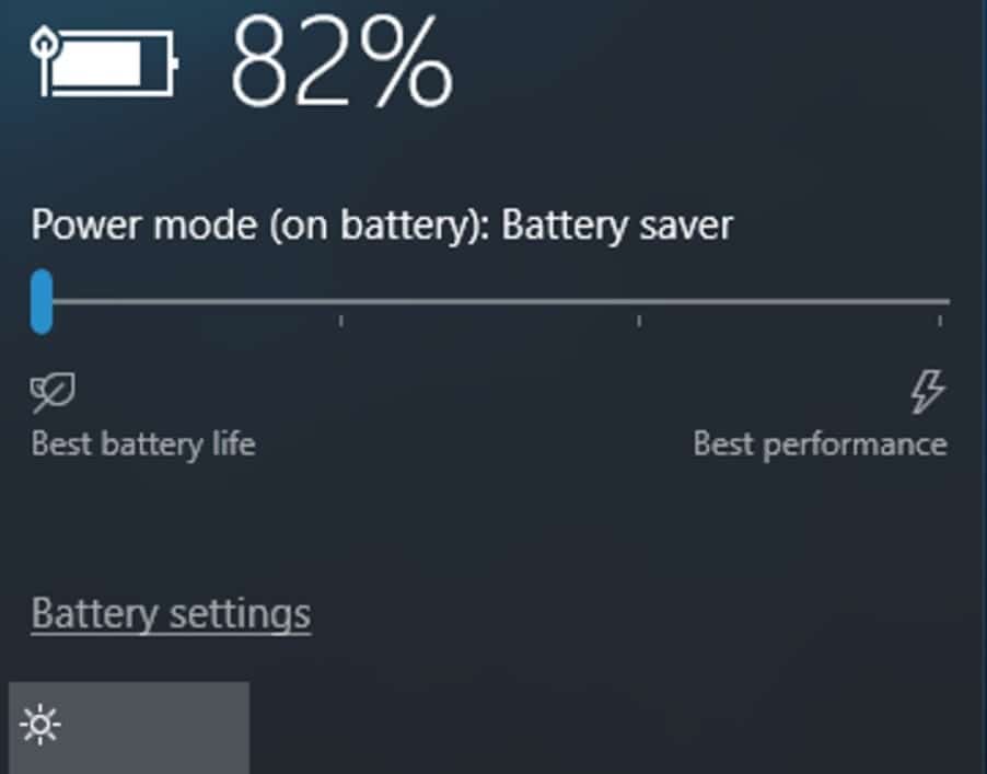 Activate Battery Saver Mode