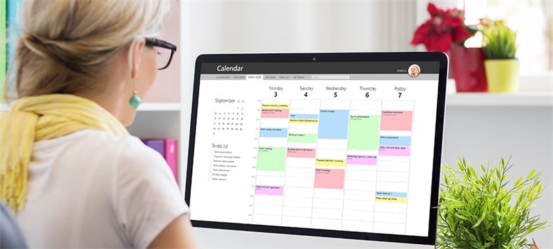 Creating a schedule of the working day