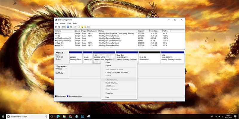 Free Up System Partition Space