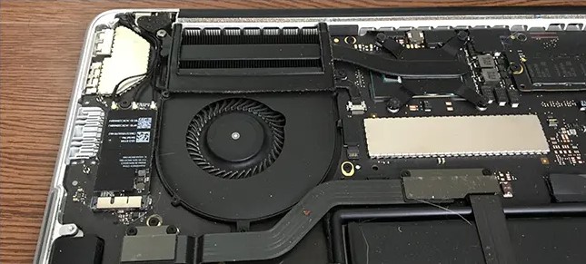 Locate the Fan Vents on your laptop