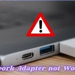 Network Adapter not working
