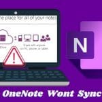 OneNote Not Syncing