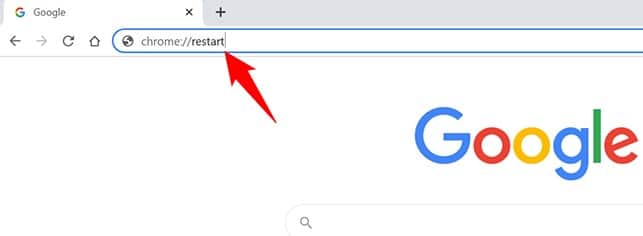 Restart your Chrome browser before checking