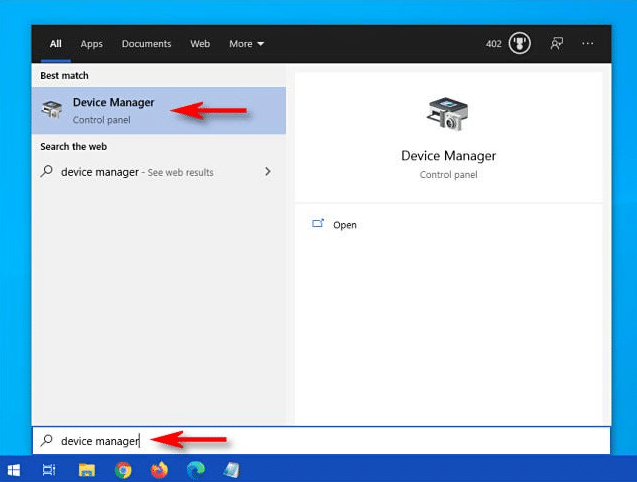 Select Device Manager