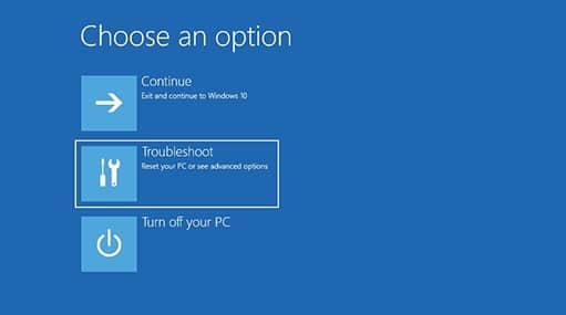 Troubleshoot your computer and boot it into Safe Mode with Networking