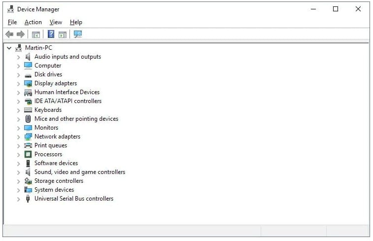 Type devmgmt msc to open the Device Manager