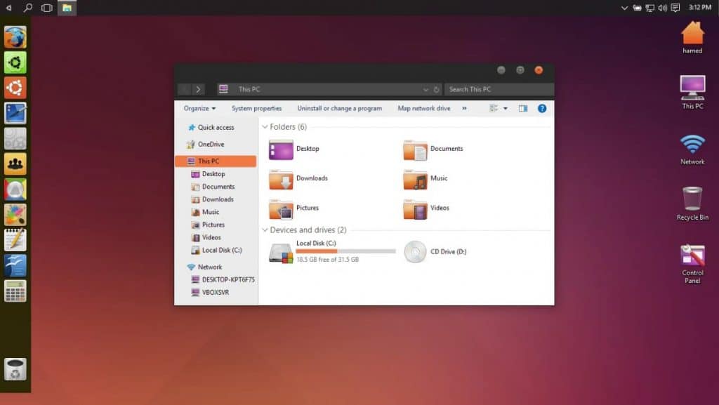 Ubuntu Theme