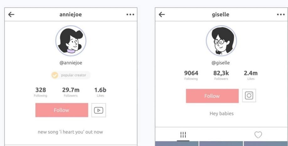 Create a Pseudo TikTok Account and Use it to follow Them