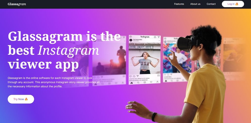 Glassagram for best instagram viewer app