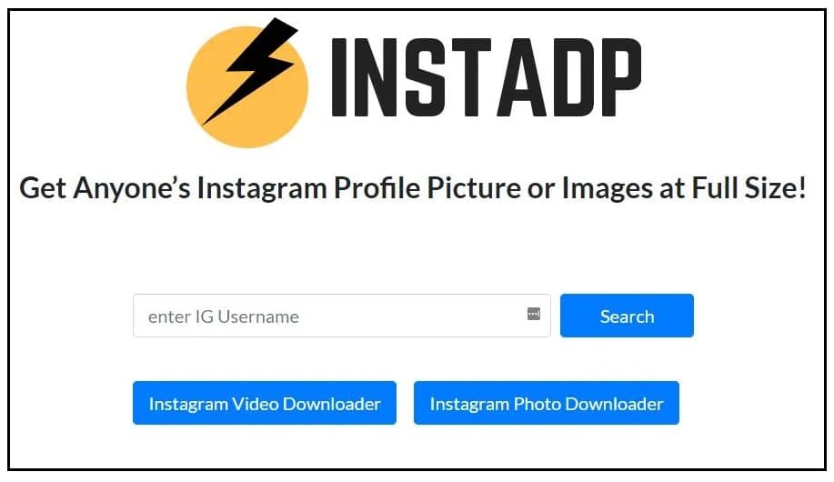 InstaDP get anyones instagram