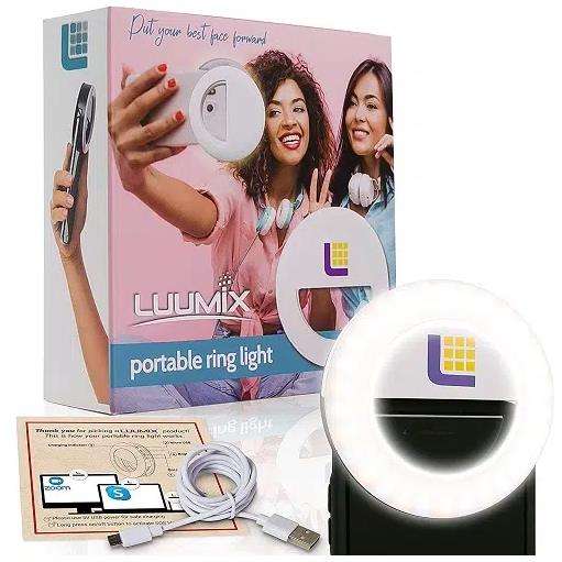 Luumix 60-LED selfie ring light