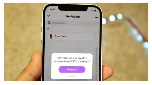 Recipient may have unfriended or removed you from their friend's list