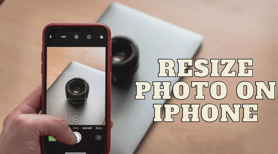 Resize Photo on iPhone