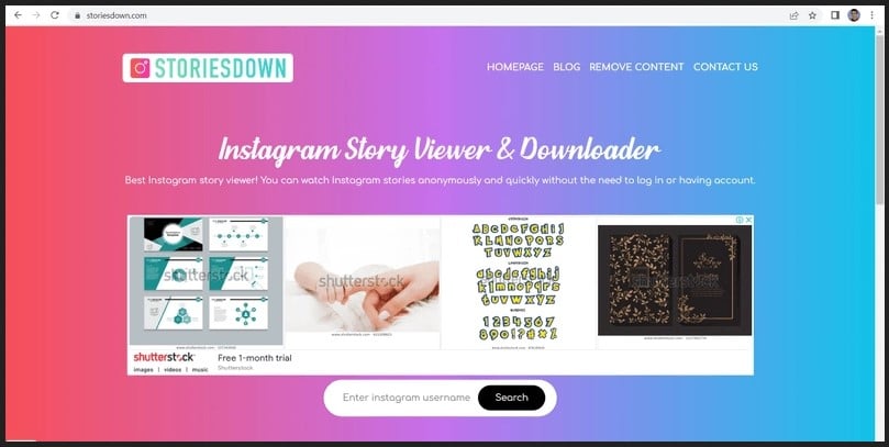 StoriesDown app overview