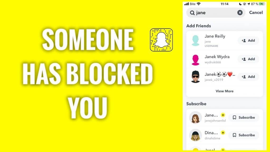 The user may have blocked you