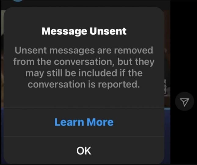 Unsent messages are Removed