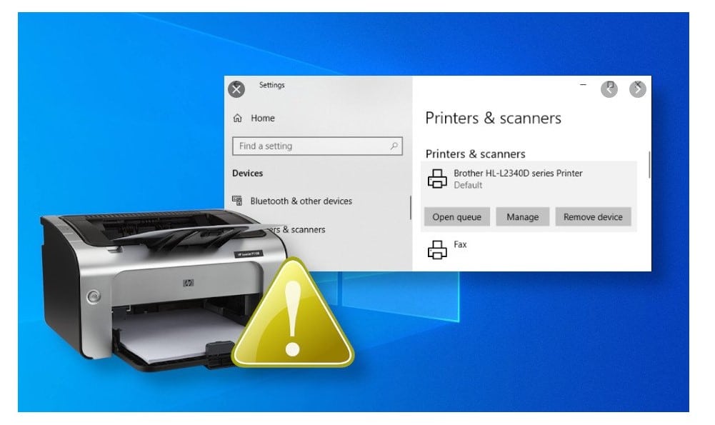 Windows don't recognize your printer