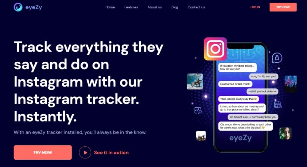 eyeZy is Instagram Spy Apps