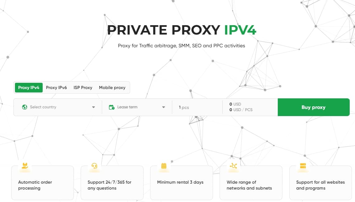 Proxy-Ipv4 Home Page