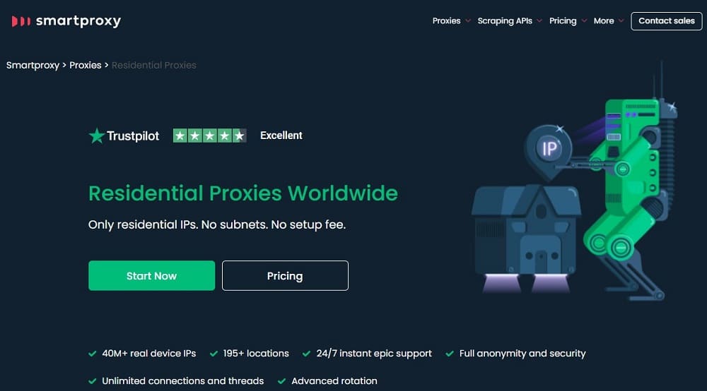 Smartproxy for Residential Proxy